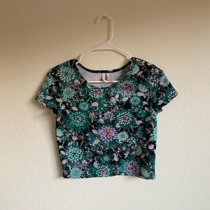 Floral Crop Top